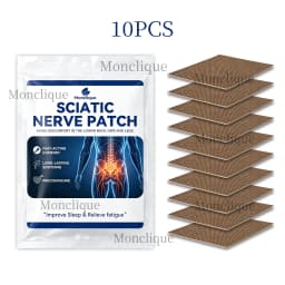 10/72PCS Sciatic Nerve Massage Patch Piriformis Hip Bandage Soothe Meridians Relax Muscle Promotes Blood Circulation Massage Mat