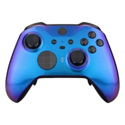 eXtremeRate Replacement Front Housing Shell Case for Xbox One Elite Series 2 Controller Model 1797 - Clear & Single Series