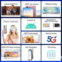 K-Touch Mobile Phones C26 Ultra 5G Dual SIM Smartphone Android 15 Cell Phone 7.3 Inch 16+48MP 22GB+2TB 7800mAh Face Unlocked Cellphones For Men Women