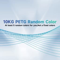 10KG/22LBS 1.75mm PETG Filament for 3D Printer Plastic Material Clogging Free Non-Toxic PETG 3D Filament Consumables for Ender 3