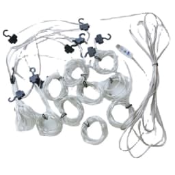 LED String lights WS2812B sk6812 pixel RGBIC Smart LED Curtain String Light Bluetooth APP Christmas Fairy Light DIY USB 5V