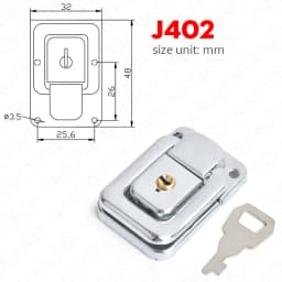 NAIERDI 6PCS Mild Steel Hasp Cabinet Boxes Spring Loaded Latch Catch Toggle Hasp For Sliding Door Window Hardware Tool Box Lock