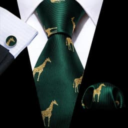 Barry.Wang Green Mint Teal Men Tie Hanky Cufflinks Set Jacquard Olive Sage Lawn Cyan Necktie for Male Wedding Business Gift