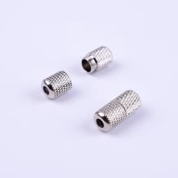 2 Pcs Aluminum Capsule Lock Accessories Elastic Laces Sneakers Shoelace Without Ties Buckle Decoration Lazy Shoestring Fastening