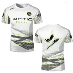 Optic Texas Esports Jersey 3d Print Polyester Sports T-shirt Men Women Short Sleeve Gaming Team Tee Round Neck Casual Top Summer