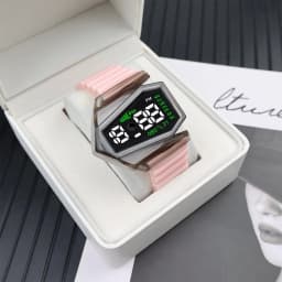Multi-function Aircraft Watch Touch Screen Digital Kids Watches Students Boys and Girls LED Sports Electronic Watch Clock Gifts