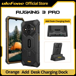【World Premiere】Ulefone RugKing 3 Pro Rugged Phone 6.56" 120Hz 5700mAh Android 15 Up to 16GB RAM,128GB ROM NFC 4G Global