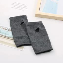 1 Pair Half Finger Gloves Solid Color Stretch Mittens Women Short Fingerless Gloves Winter Warm Knitted Gloves Cosplay Gloves