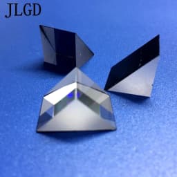 5mm 10mm 15mm 20mm 25mm 30mm Optical K9 glass right-angle prism with 45-degree internal reflection coating and blackened.