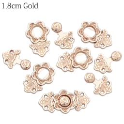 5Pcs Mini Buttons Flower Doll Belt Buckle DIY Waistband Shoes Buckles Doll Bags Clothes DIY Dress Decor Dolls Sewing Accessories