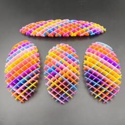 Scalable 3D Deformed Worm Elastic Net Tiktok New Strange Puzzle Vent Decompression Artifact Pop It Toy Bouncy Ball