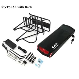 48V 30AH 21700 Rear Rack 52V 30AH Ebike Battery 48V 20Ah Electric Bycicle Batteria Pack for 2000W 1500W 1000W 750W 500W 350W