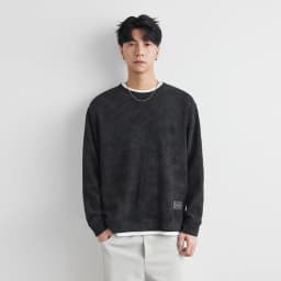 Autumn New Men Round Neck Sweate Loose Versatile Overhead Knitted Shirt Casual Koren Young Men's Pullover Sweatshirt Clothing