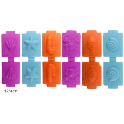 Plasticine Model Playdough Tools Set for Kids 3D Syringe Roller Impression Moulds Play Dough Tools Kit Clay Craft Toys Gift