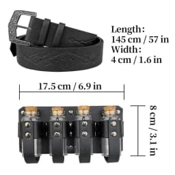 Renaissance Alchemy Belt Adjustable Alchemy Renaissance Belt Portable Medieval Costumes Multipurpose Cosplay Prop For Parties