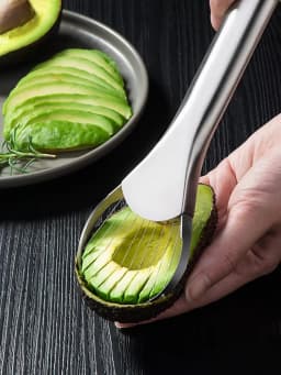 Avocado Knife Gadget Stainless Steel Cutters Kitchen Gadgets Fruit Cutting Artifact All for Kitchen and Home Dragon Fruit Slices