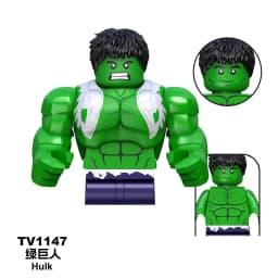 Blind Box Mini Building Blocks TV6204 Figures Big Goblin Spiderman Iron Man Venom Captain Hawk Deadpool Armor Christmas Gift Toy