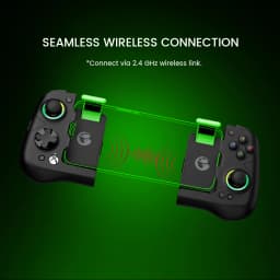GameSir X4 Aileron Bluetooth Mobile Phone Gamepad Xbox Authorization Gaming Controller with Hall Effect, Portable Joycon