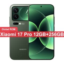 CN Global ROM Xiaomi 17 Pro 256GB/512GB 6.3” 1.5k AMOLED Screen Snapdragon 8 Elite Gen 5 50MP+50MP Camera 100W 6300mAh Battery