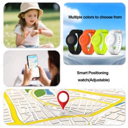 Android Smart Location Tracker Bracelet for Iphone Google Find My App Waterproof GPS Kid Elderly Finder Precise Positioning Tag