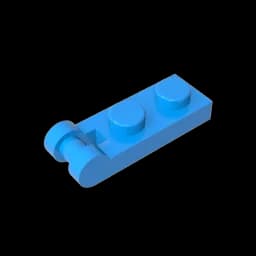 MOC PARTS Bricks GDS-646 PLATE 1X2 W/SHAFT 3.2 compatible with lego 60478 children's toys Assembles Building Blocks Technical