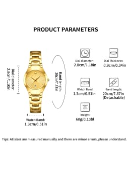 YaLaLuSi Stylish Minimalist Steel-Strap Bracelets for Men and Women Elegant Business Watches, Perfect as Gifts for Couples Reloj