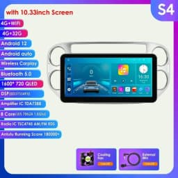 9'' AI Intelligent System Car Radio for VW Volkswagen Tiguan 1 NF GPS Wireless CarPlay Android Auto 4G 2 Din 2din Autoradio WIFI