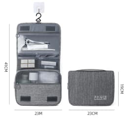 Large Capacity Washing Supplies Storage Bag Multifunction Travel Storage Handbag Portable Makeup Bag Waterproof Hanging Bags