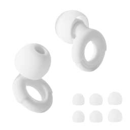 HUAK Soft Silicone Earplugs Noise Cancellation, Comfortable, Sleeping Earplugs Swimming Earplugs Silicone - Ear Tips In XS/S/M/L