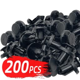 Car Bumper Retainer Clips 10mm Plastic Door Panel Clip Fastener Rivet Screws Fasteners for Honda Accord Civic Acura TSX