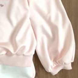 Japanese Rhinestone Cartoon Cute Sweatshirt Lace Patchwork Slash Neck Bandage Tops Y2k Aesthetic Loose Grunge Women Clothing