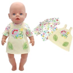 Doll Clothes for 43cm Baby New Born Doll Coat Unicorn Hoodie 17 Inch 18 Inch Baby Bona Doll Dress Christmas Toys Clothes