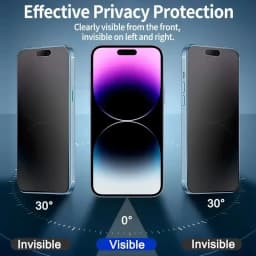 1-5Pcs Matte Privacy Tempered Glass Screen Protector For iPhone 18 17 Pro Max 16 15 14 Plus 13 11 12 XS Air 16e Dust Free Instal