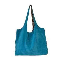 Casual Double Sided Shoulder Bag Large Capacity Floral Pink Tote Bag Leopard Print Bag