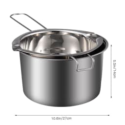 Double Boiler Pot Wax Melting Pot Cheese Melting Pot Chocolate Melting Pot Stainless Steel Chocolate Pot Nice Chic Fine Safe