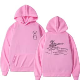 Battle Tribe From The Grave Pull Over Print Hoodie Men Vintage Casual Fleece Cotton Sweatshirt Male Fashion Oversized Hoodies