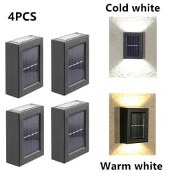 1-16PCS Solar Lamp Outdoor LED Lights IP65 Waterproof for Garden Decoration Balcony Yard Street Wall Decor Lamps Gardening Light