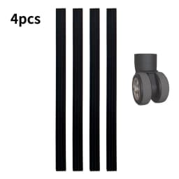4PCS Luggage Wheels Protector Silicone Suitcase Wheel Protection Case Reduce Noise Wheels Caster Shoes Travel Luggage Accessory