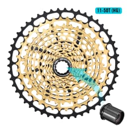 SPEDAO 12 Speed MTB Cassette 10-52T 10-50T 11-50T XD HG Freewheel Lightweight CNC K7 Sprocket Drivetrain Upgrade Bike Parts