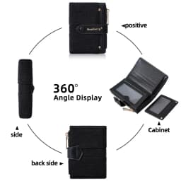 Braellery Multi-card Holder for Women Large Capacity Wallets Female Fashion Wallets Coin Change Purse Patchwork Design Purse