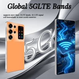 S25 Ultra Unlocked 5G Android Phone 6.9 Inch HD Display 8000mAh Battery 108MP+72MP Dual SIM Smartphone Camera Face ID GPS AL11