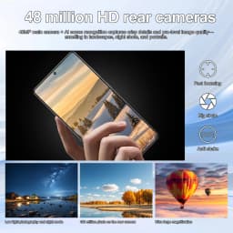 CHOTOG New Cell Phone C26 Ultra Smartphone Android 15 5G 7.3 HD Mobile Phones 22GB 2TB 7800mAh Octa Core Unlock Dual SIM 16+48MP Camera