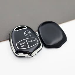 Shell Fob TPU Car Key Case Cover Bag For Mitsubishi ASX Mirage Montero Shogun L200 Colt Outlander Pajero Lancer EX Accessories