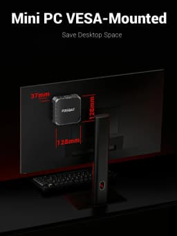 FIREBAT MINI PC A6 AMD Ryzen 7 7735HS 16GB DDR5 RAM 512GB SSD WIFI6 BT5.2 Windows 11 Portable Desktop MINI-PC Gaming Computer