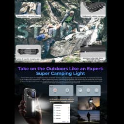 HOTWAV Hyper 7 Pro Rugged Phone 36GB 256GB Dimensity 7050 5G 200MP Android 14 6.6'' FHD+ 120Hz Smartphone 10800mAh 33W Cellphone