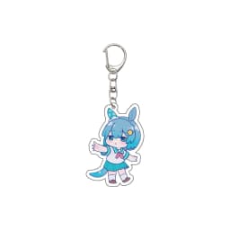 55MM Anime Pretty Derby Keychain Oguri Cap Special Week Silence Suzuka Tokai Teio Key Chain Acrylic Model Plate Christmas Gifts