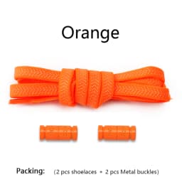 Colorful Capsule Lock Shoelaces Without ties Elastic Laces Sneakers No Tie Shoe laces Kids Adult Flat Quick Shoelace for Shoes