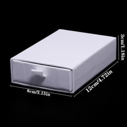1pcs Paper Drawer Jewelry Packaging Box For Necklace Bracelet Earrings Jewelry Storage Display Gift Boxes Case Wholesale