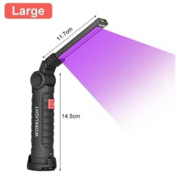 1Pack Portable UV Disinfection Lamp Uvc Led Strip Sterilizer UV Wand Sanitizer Disinfection Germicidal Stick For Cell Phone Kill