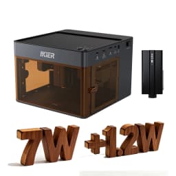 IKier Flex Portable Laser Engraver 3.5/7/12W Mini CNC Machine For Metal Wood Acrylic - DIY Gift Business Home Office Use